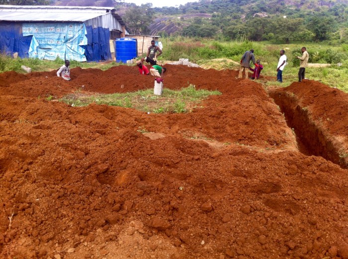 Juju Films Studios and Home Office Construction Site (Digging Foundation)