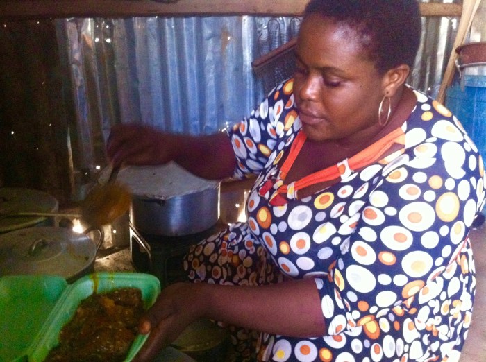 Ogbono Soup in Ushafa Village Buka