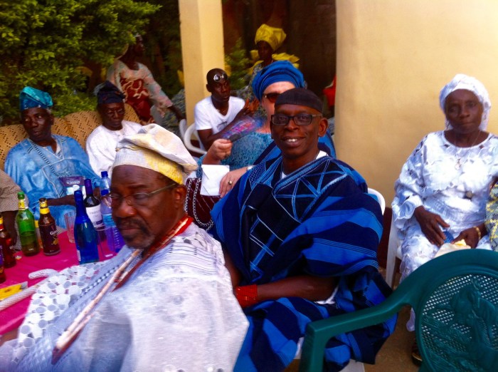 Risawe of Ijesha Land Chief Adefioye Adedeji & Crown Prince Adeleke Oyinlola
