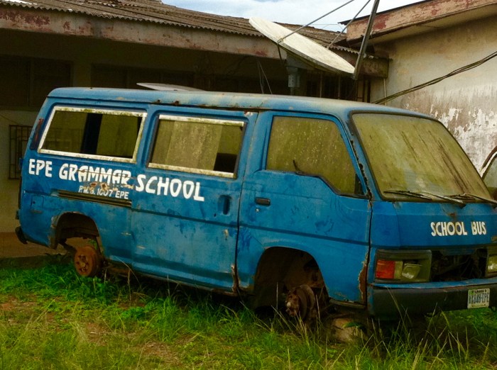 Epe Grammar School Bus