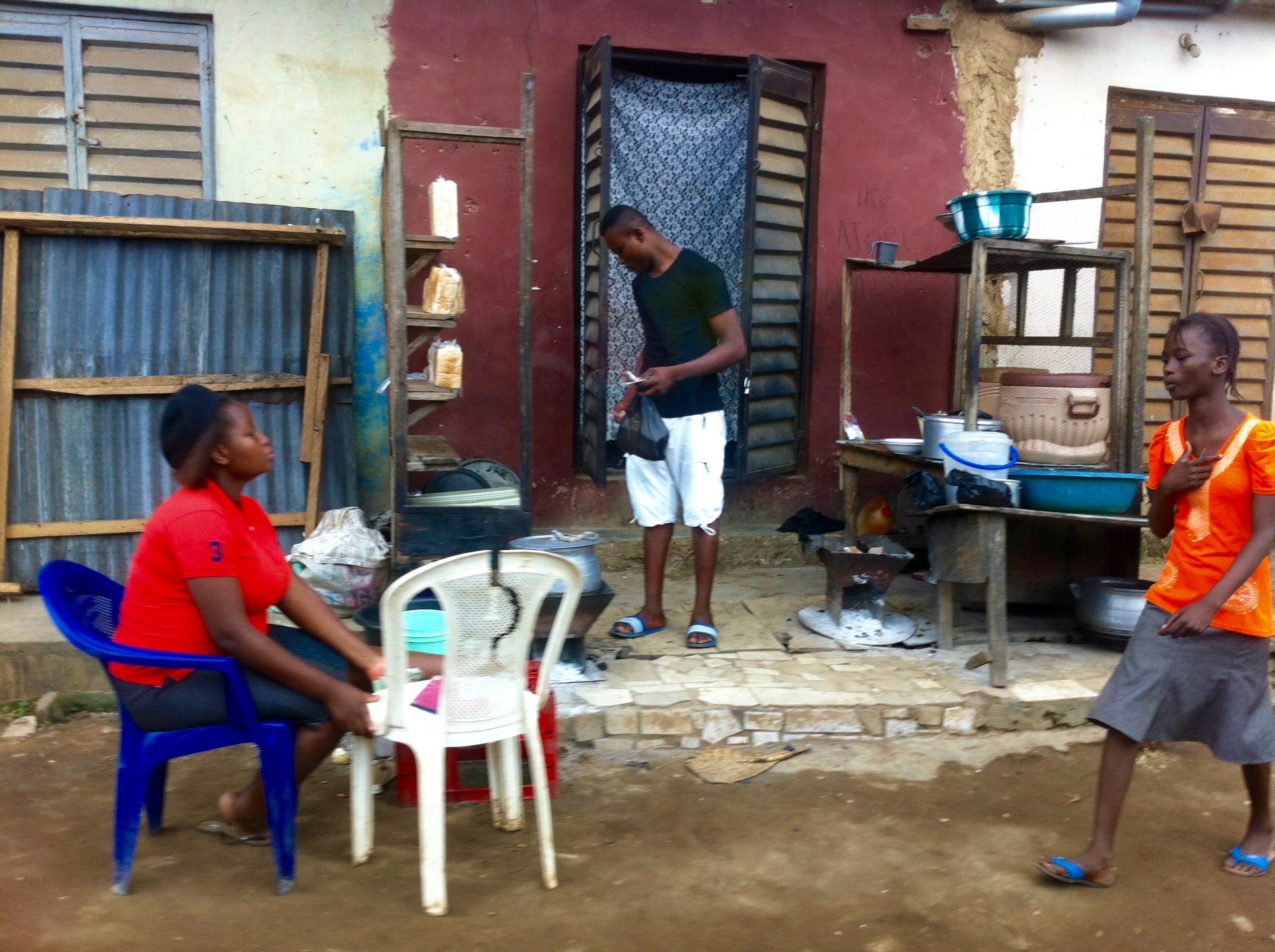 Street food, Lagos, Nigeria. #JujuFilms