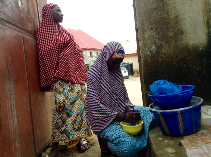 Fulani girl mixing Fura da nono in Ushafa, Nigeria. #JujuFilms