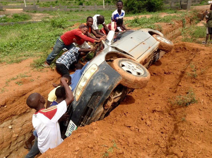 Man over machine, Ushafa Village, Nigeria. #JujuFilms