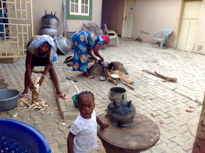 Cooking a King's meal, Lungu Palace, FCT Abuja, Nigeria. #JujuFilms