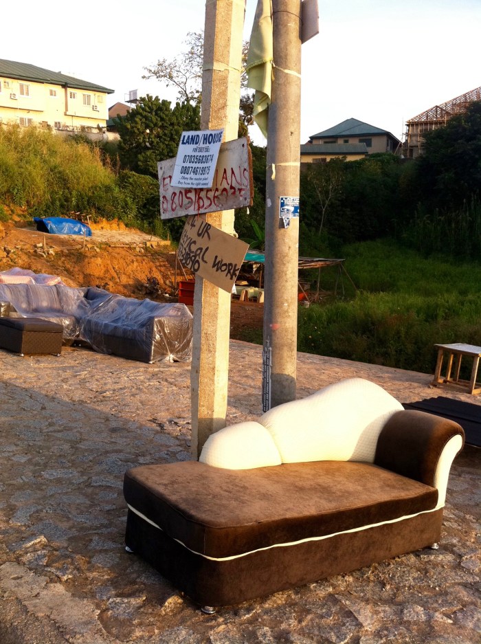 Locally manufactured furniture shop, Gwarinpa, Abuja, Nigeria. #JujuFilms