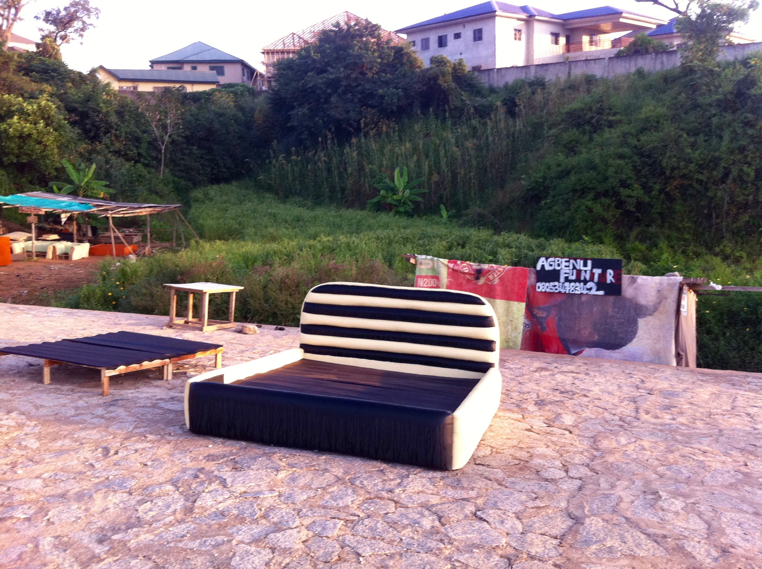 Locally manufactured furniture shop, Gwarinpa, Abuja, Nigeria. #JujuFilms