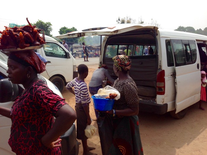Woman hawking bushmeat in Ibillo, Edo, Nigeria. #JujuFilms