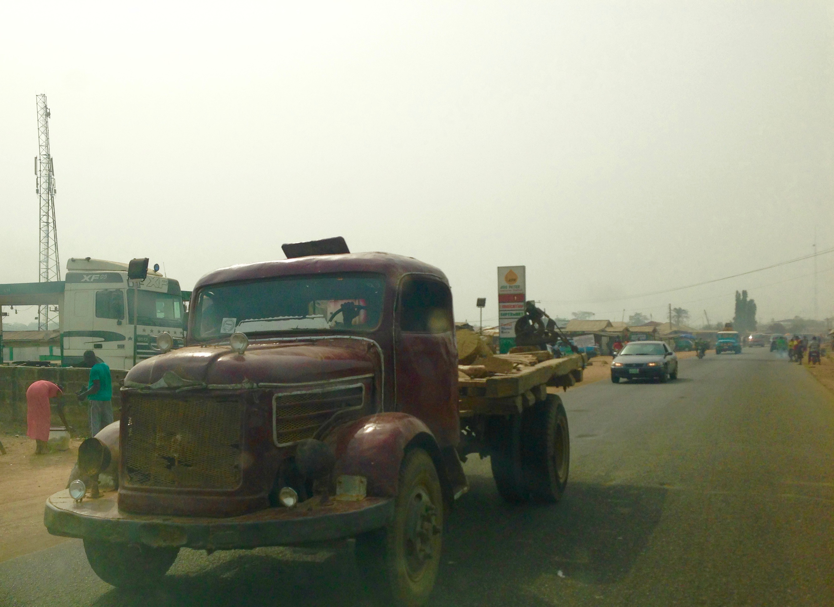Bedford Trucks, Agbegi Lodo in Iju, Ondo, Nigeria. #JujuFilms