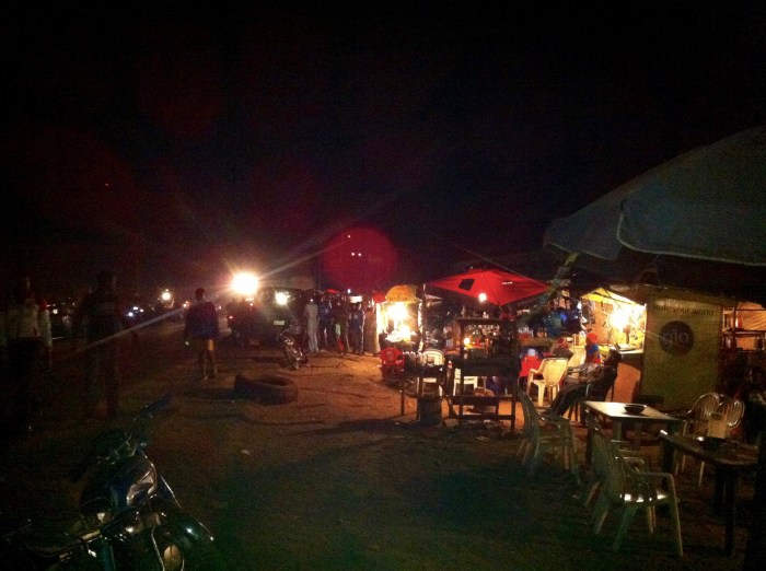 Night traveling, Rest stop, Lokoja, Kogi, Nigeria. #JujuFilms 
