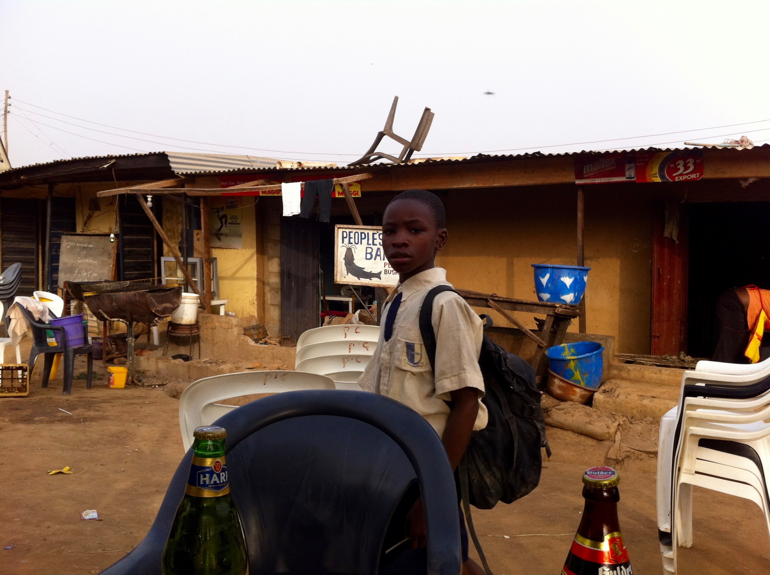 School boy in Mpape, Abuja, Nigeria. #JujuFilms