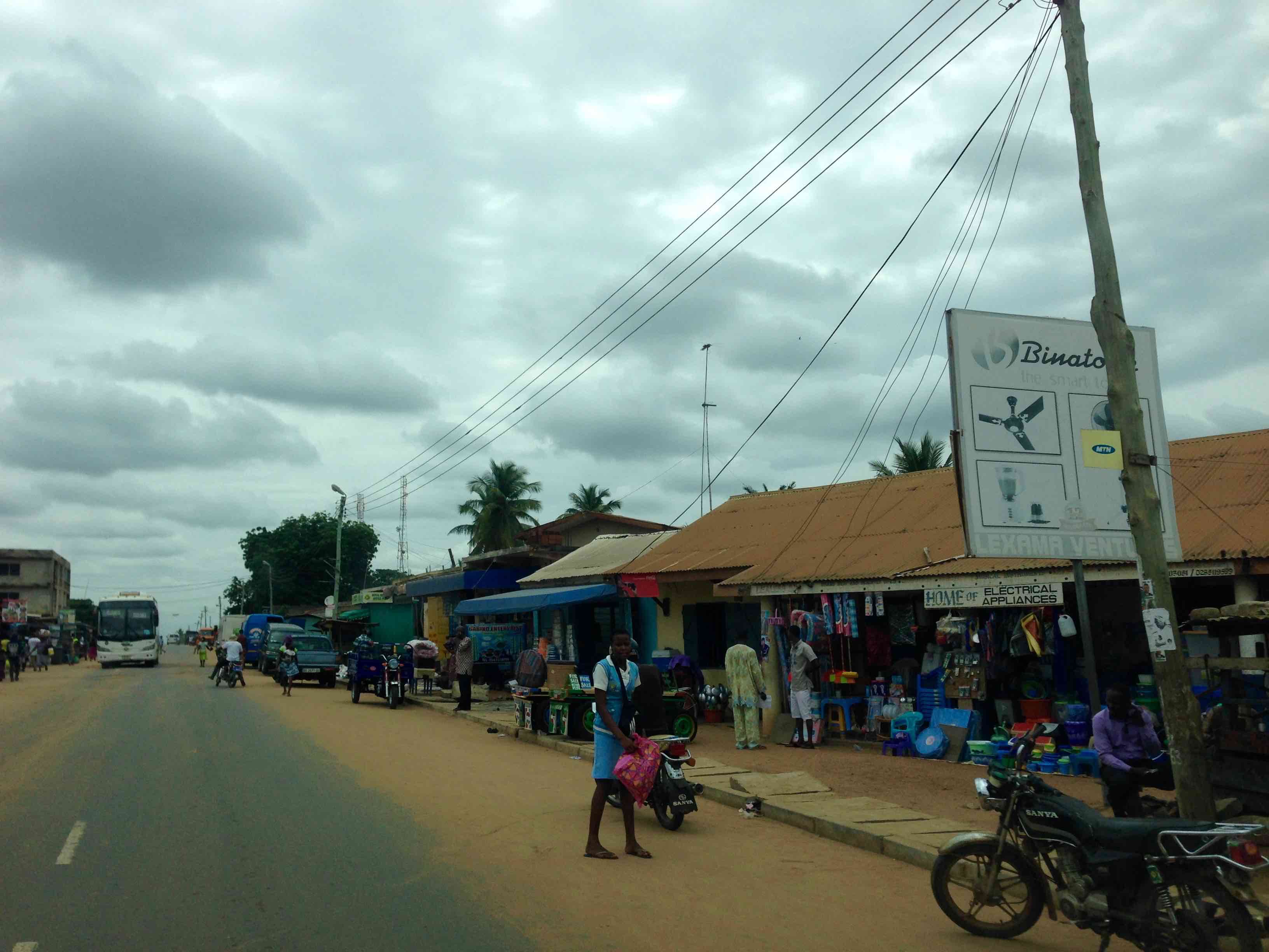 Street Scene, Agbosome, Volta, Ghana. #JujuFilms