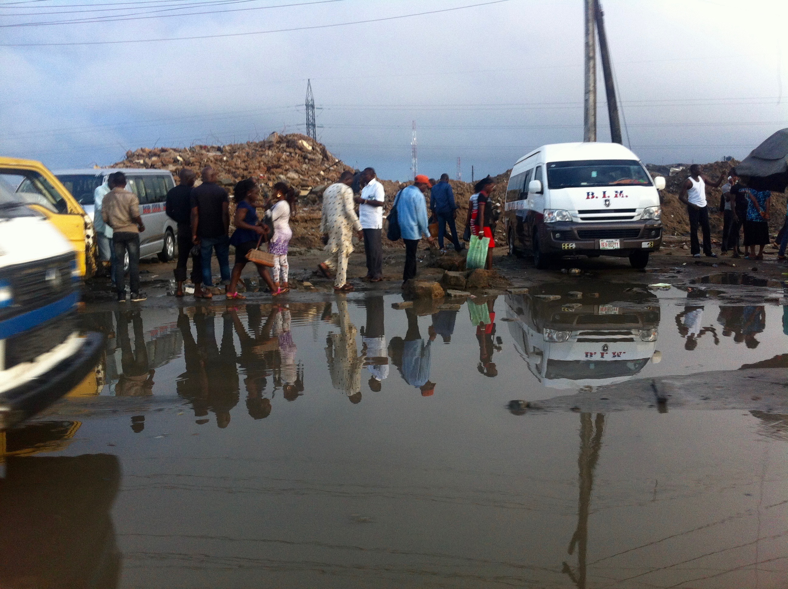 After it rains in Lagos, Nigeria. #JujuFilms