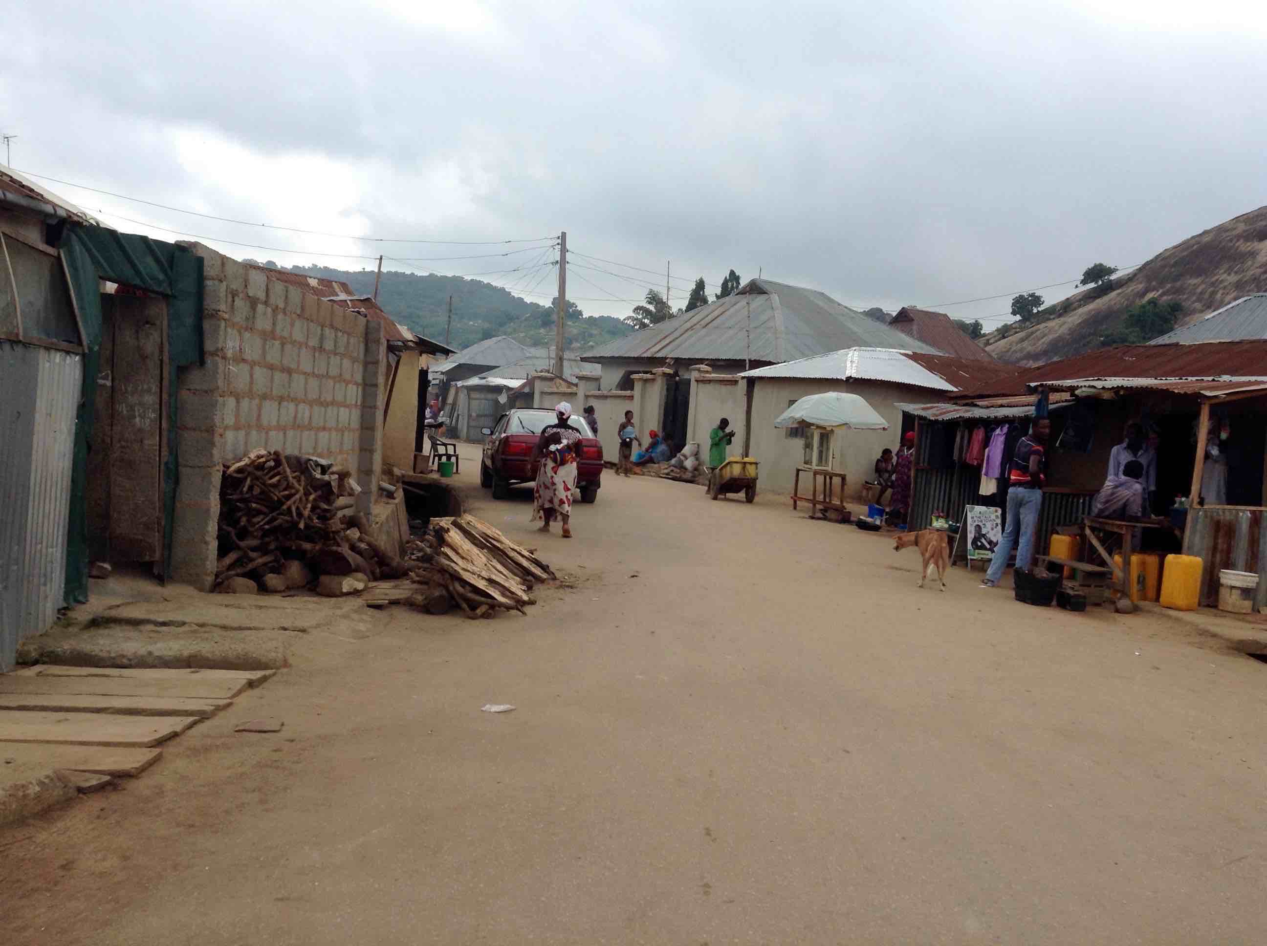 Street scene, Ushafa Village, FCT, Abuja, Nigeria. #JujuFilms