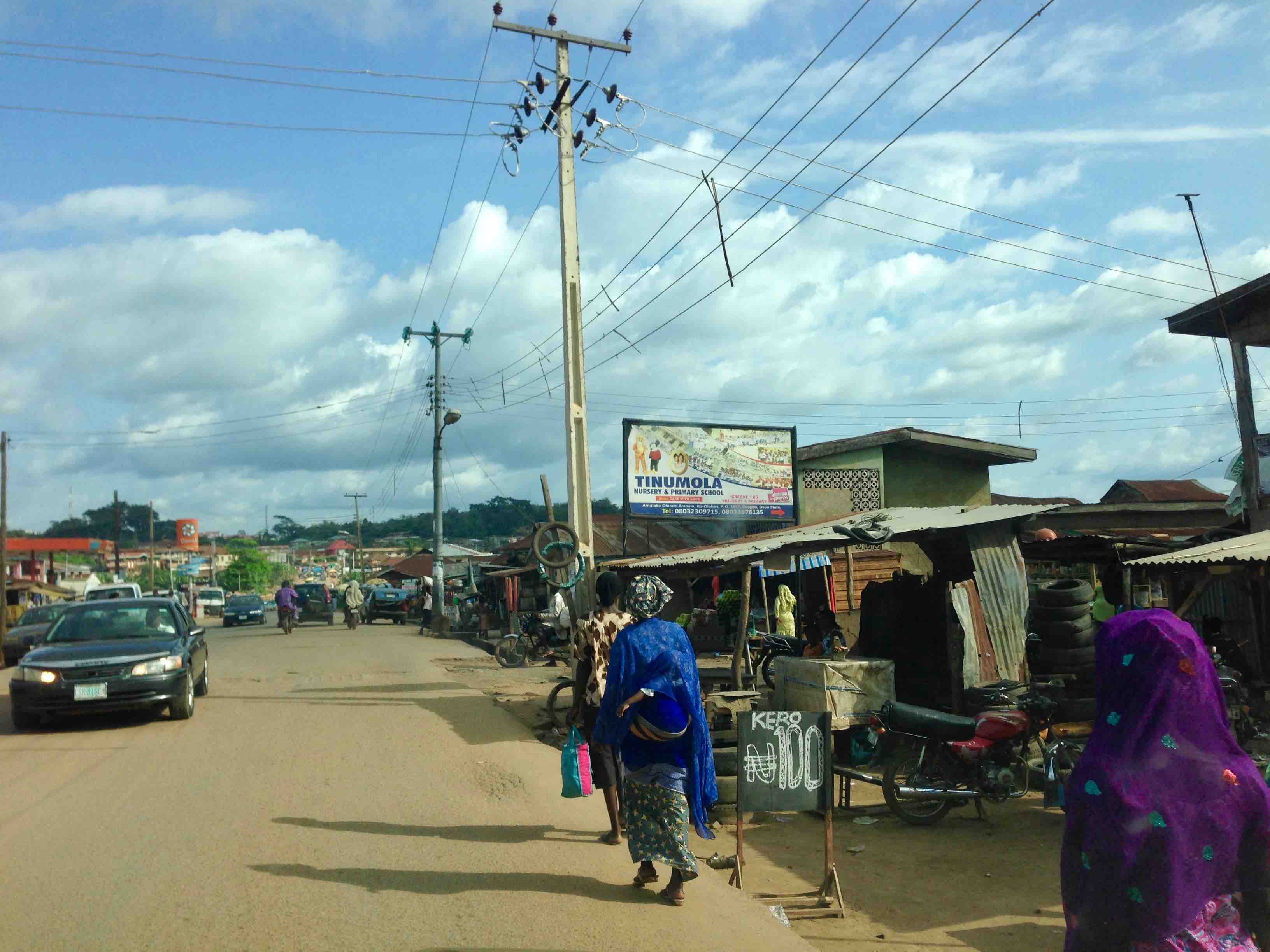 Street scene in Oshogbo, Osun, Nigeria. #JujuFilms
