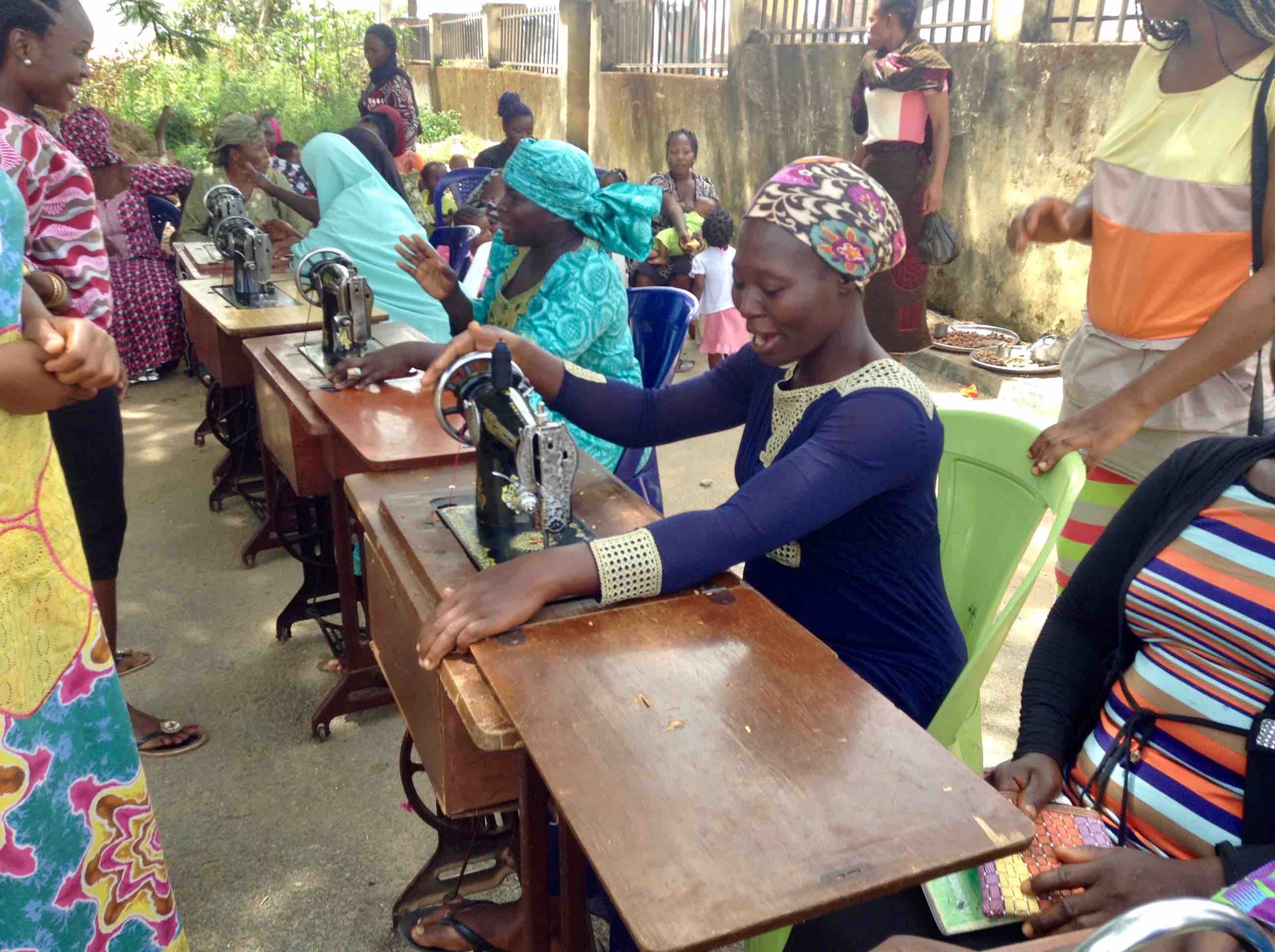 Sewing Trade School, Mairo Women Foundation, Ushafa Village, FCT, Abuja, Nigeria. #JujuFilms