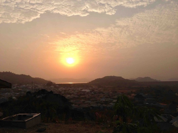 Sunrise over Usuma Dam in Ushafa Village, FCT, Abuja, Nigeria. #JujuFilms