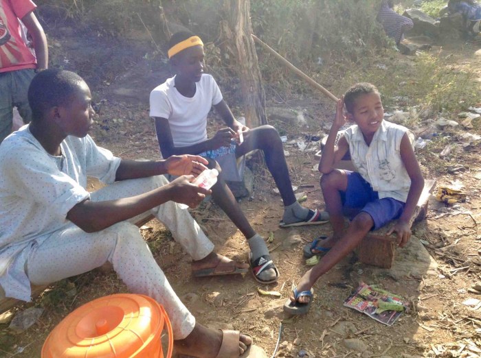Selling fish from Usuma Dam in Ushafa Village, FCT, Abuja, Nigeria. #JujuFilms