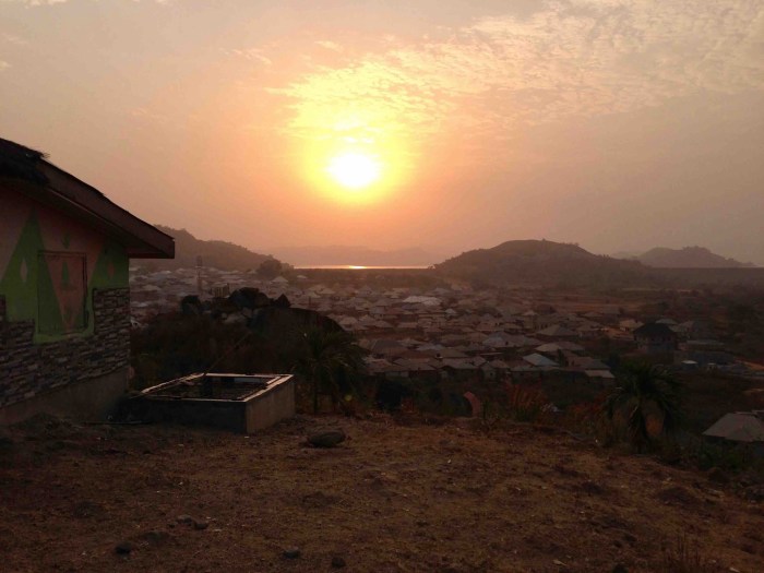 Sunrise over Usuma Dam in Ushafa Village, FCT, Abuja, Nigeria. #JujuFilms