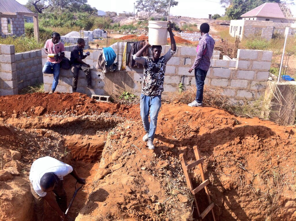 Kehinde 16, day laborer @ $3 a day in Abuja Nigeria.
