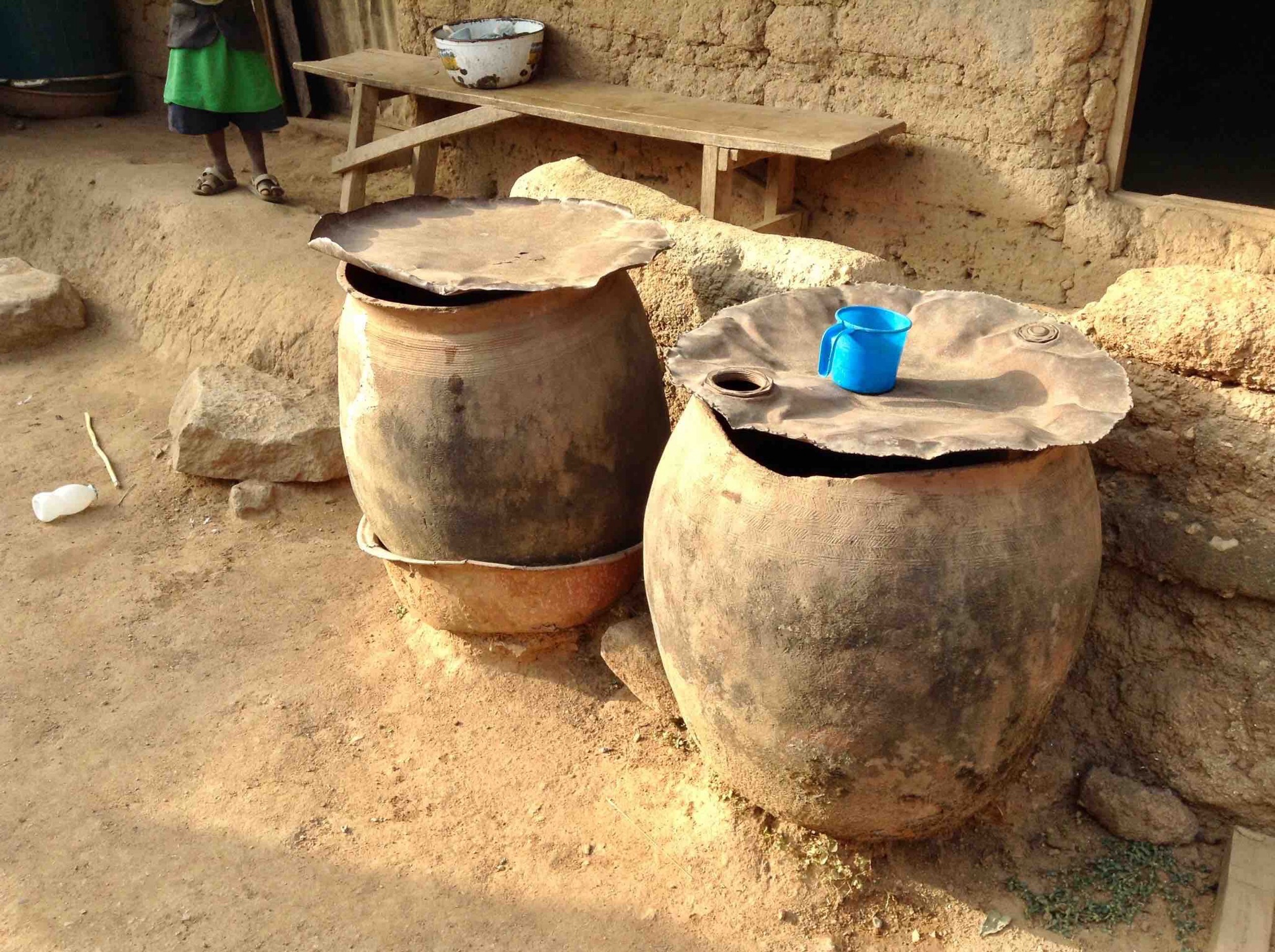 Water drums in Langa Langa Village, Nasarawa State, Nigeria. #JujuFilms