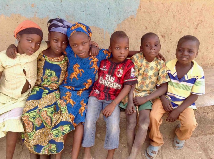 Langa Langa Village children in Langa Langa Village, Nasarawa State, Nigeria. #JujuFilms
