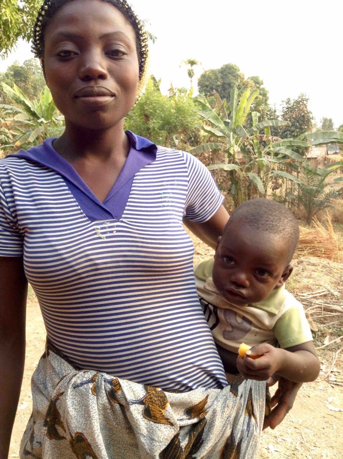 Eggon mother and child in Langa Langa Village, Nasarawa State, Nigeria. #JujuFilms