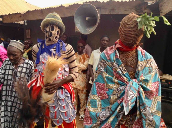 Eggon Masquerade (Ibreeggon) comes out only for funeral ceremonies. This funeral ceremony was for the Legend Atumbi, held on Friday January 13, 2017 in Asungu Village, Nasarawa State, Nigeria. #JujuFilms