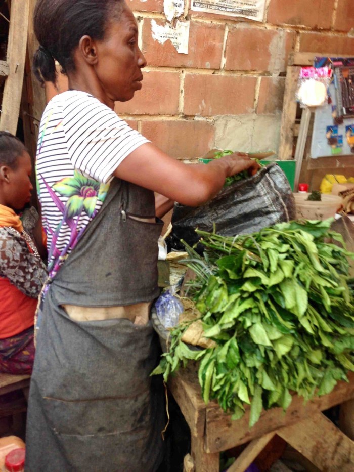 Scent leaf and Ugwu, Dutse Market, Dutse, Nigeria. #JujuFilms