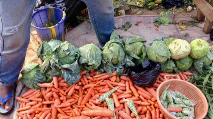 Carrots and cabbage, Dutse Market, Dutse, Nigeria. #JujuFilms