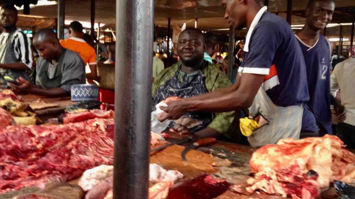 Master butcher Alhaji,  Dutse Market, Dutse, Nigeria. #JujuFilms