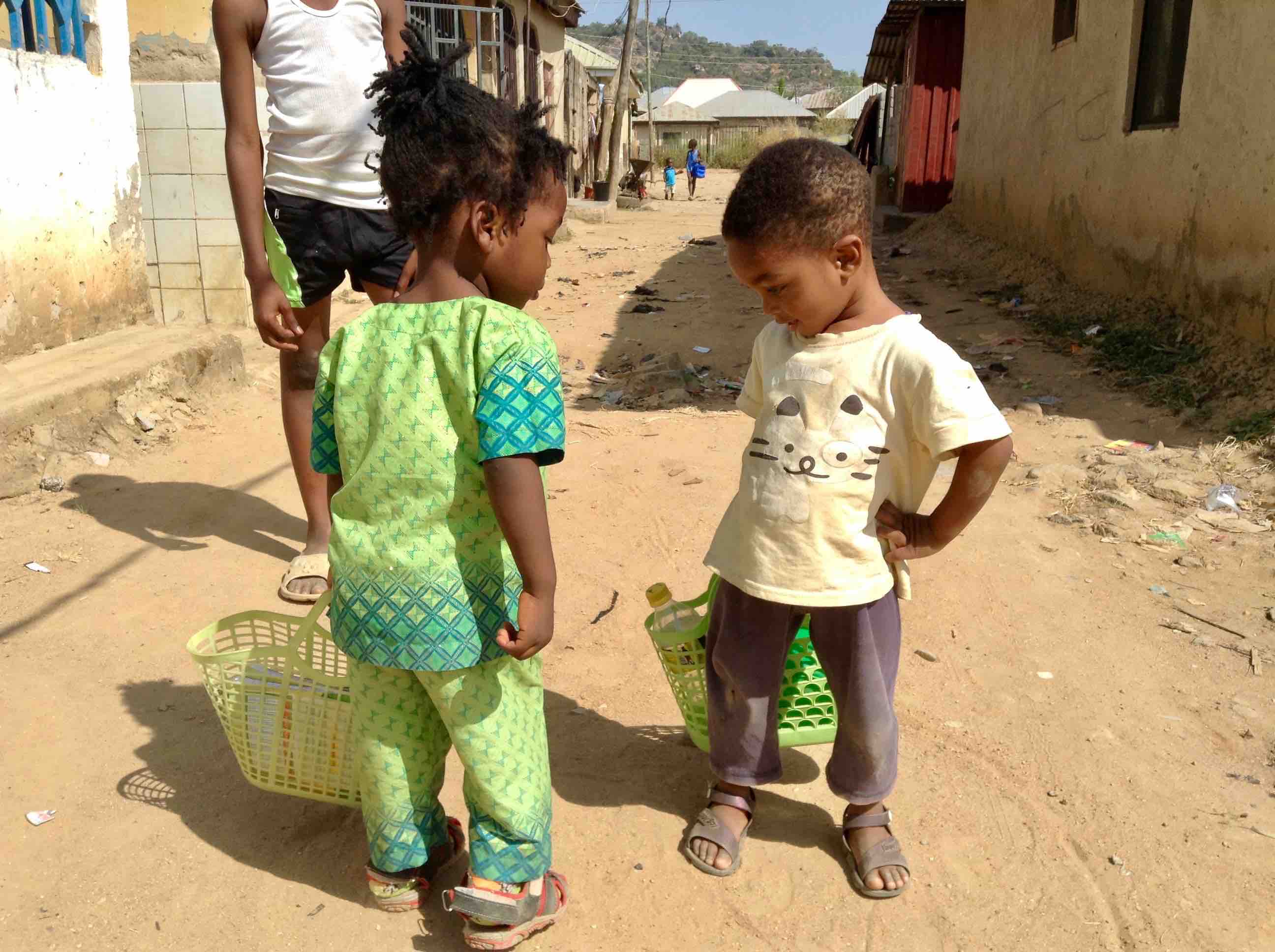 Two young boys, Ushafa Village, Abuja, Nigeria. #JujuFilms