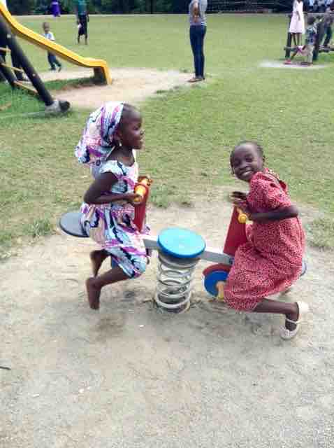Children playing @ Millennium Park, FCT, Abuja, Nigeria, #JujuFilms